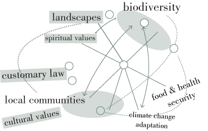 biocultural heritage diagram